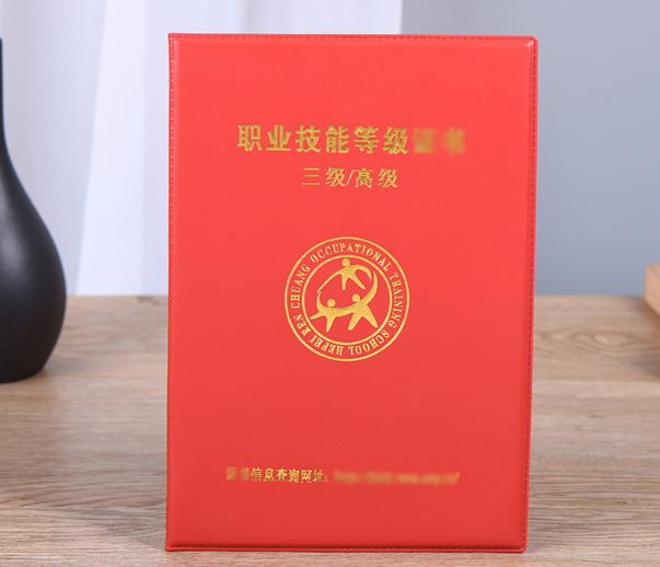 高級(jí)技能等級(jí)證書制作